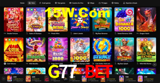 Descubra a Magia dos Jogos de Arcade no G77 Bet